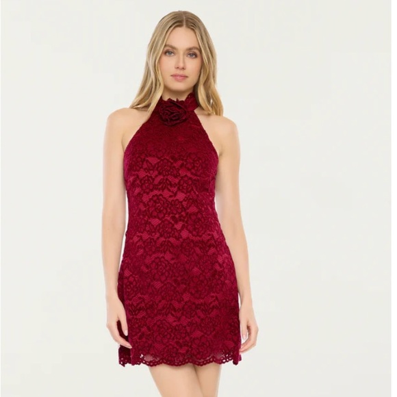 BNWT Likely Burgundy Dress - Picture 1 of 7